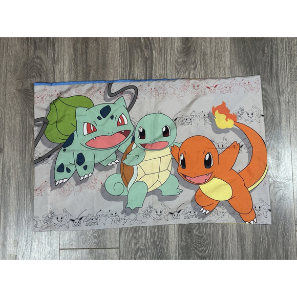 Pokemon 2020 Pillow Case Pikachu & Friends 30x19 1/2” Nintendo 1995-2020 - Picture 2 of 6